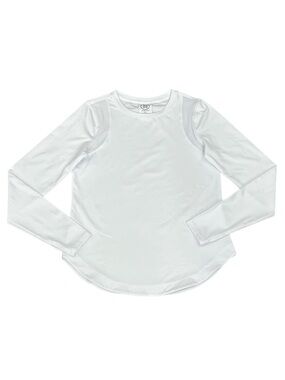 🌸2/$12🌸 SAGE collective Mesh Long Sleeve Active Top White Size XS